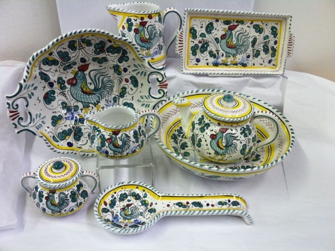 Deruta keramika - italijansko remek-delo praktične primene