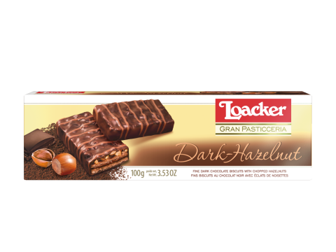 Loacker Gran Pasticceria - tamna čokolada i lešnik - zavodljiva kombinacija prirode