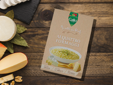 Riso Gallo Risotto 4 vrste sira – obrok u kom ćete uživati
