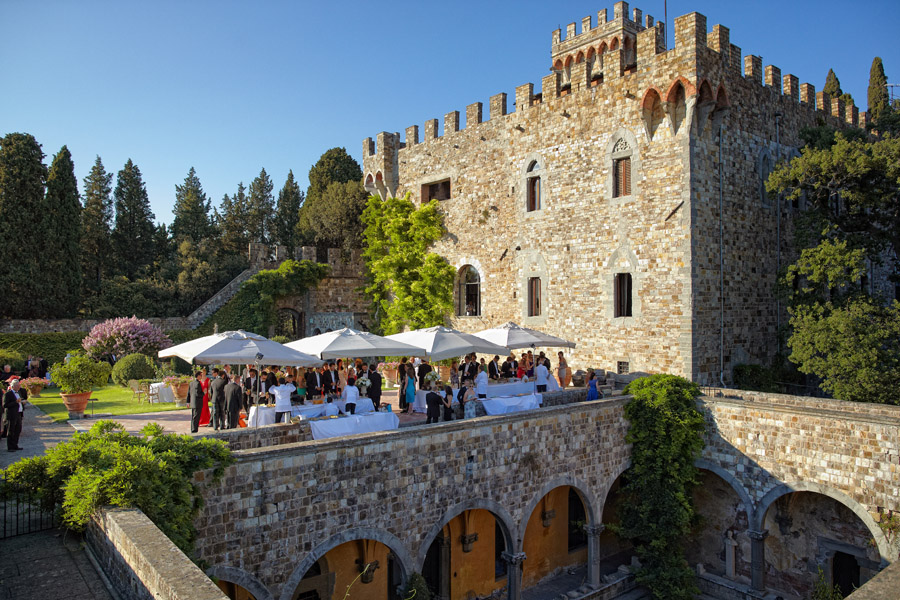 Venčanje iz bajke u toskanskim dvorcima